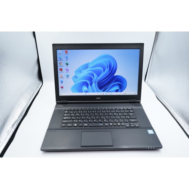 バッテリー◎ 美品 15 NEC i3-7 8G SSD256GB office