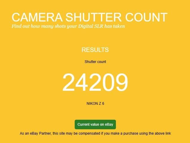 Nikon Z6 ボディ【ショット数24209、XQD120GB付、防湿庫保管】