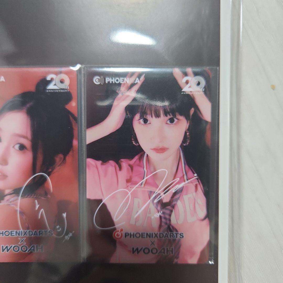 PHOENIXDARTS x WOOHAAH サイン入りカードセット