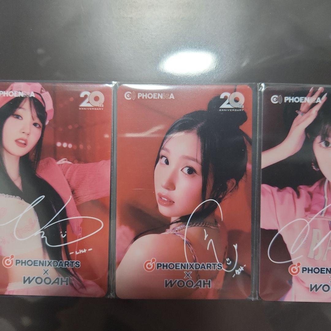 PHOENIXDARTS x WOOHAAH サイン入りカードセット