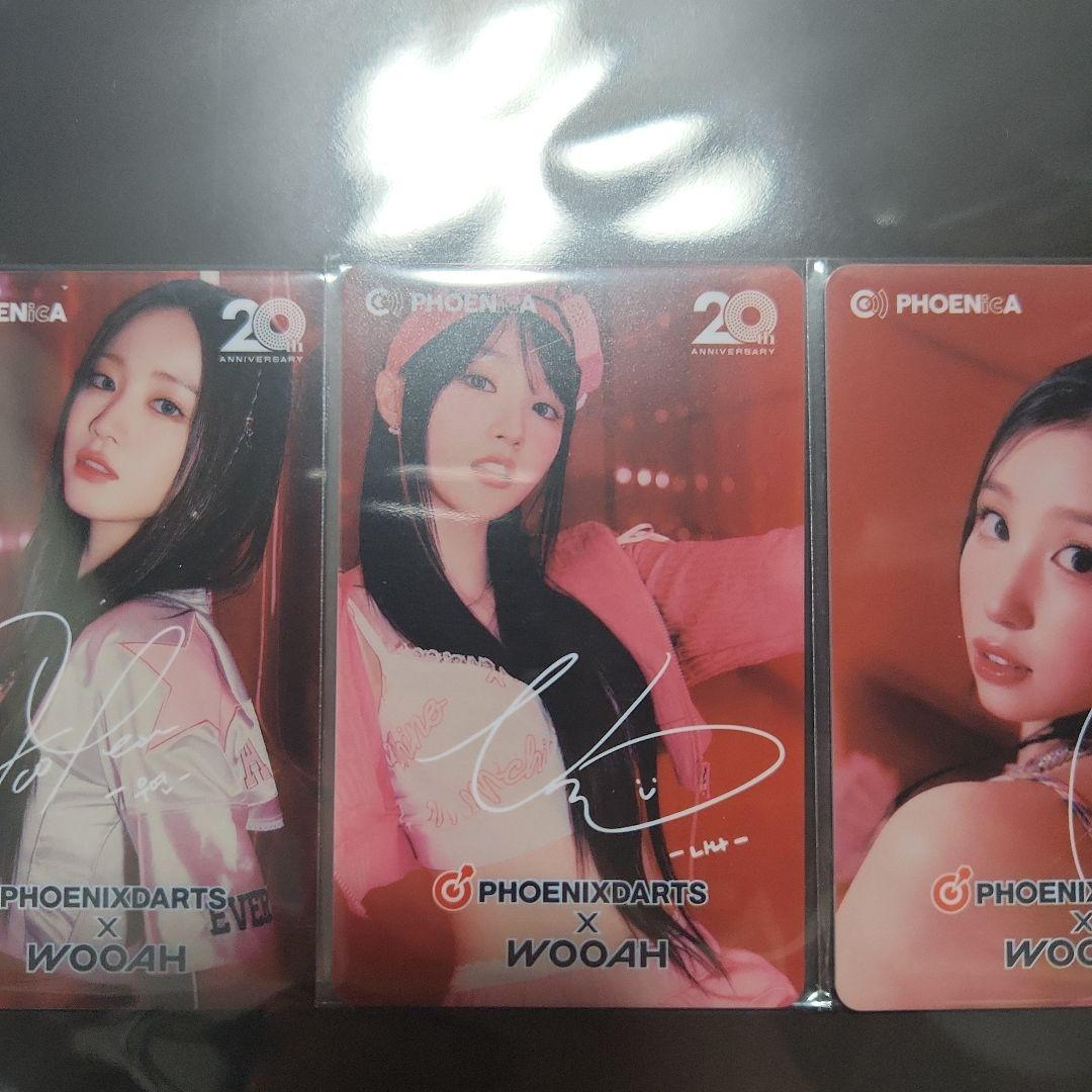 PHOENIXDARTS x WOOHAAH サイン入りカードセット