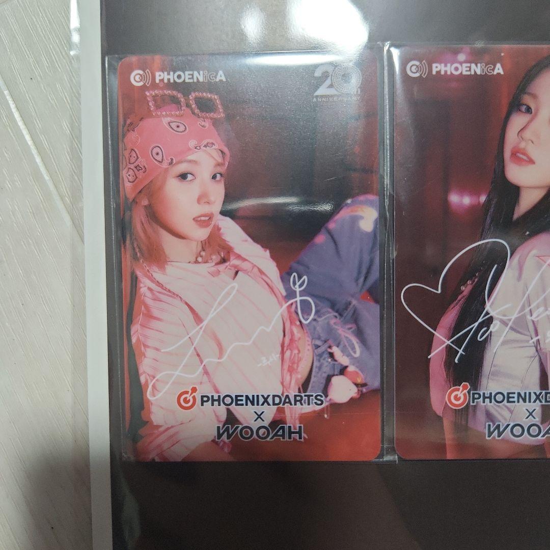 PHOENIXDARTS x WOOHAAH サイン入りカードセット