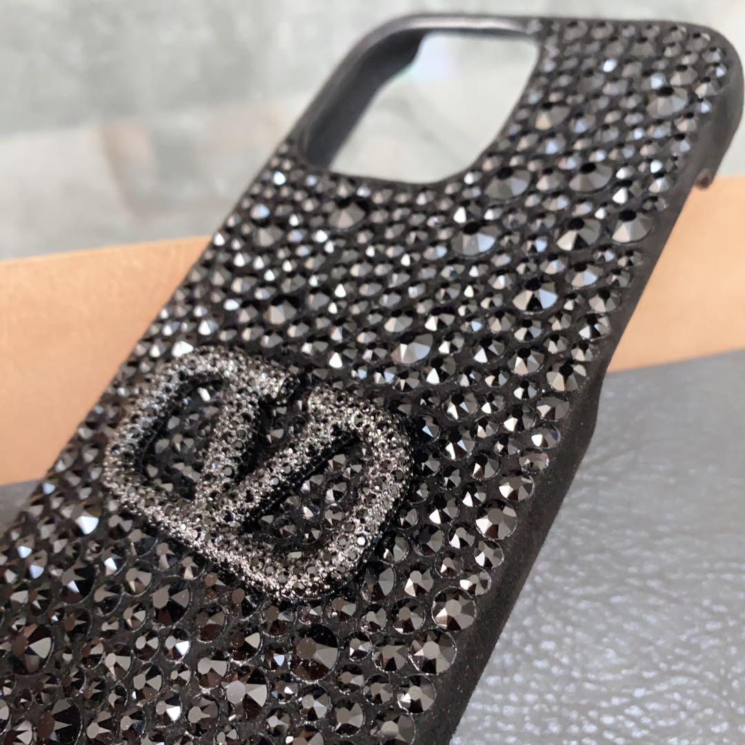 残り１【新品】VALENTINO ラインストーン iPhone スマホショルダー