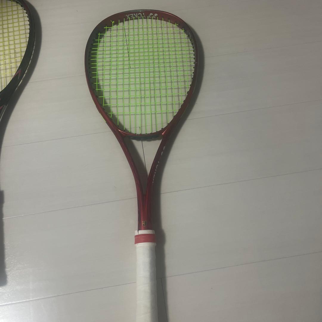 軟式テニスラケット ボルトレイジ7s ネクシーガー80s
