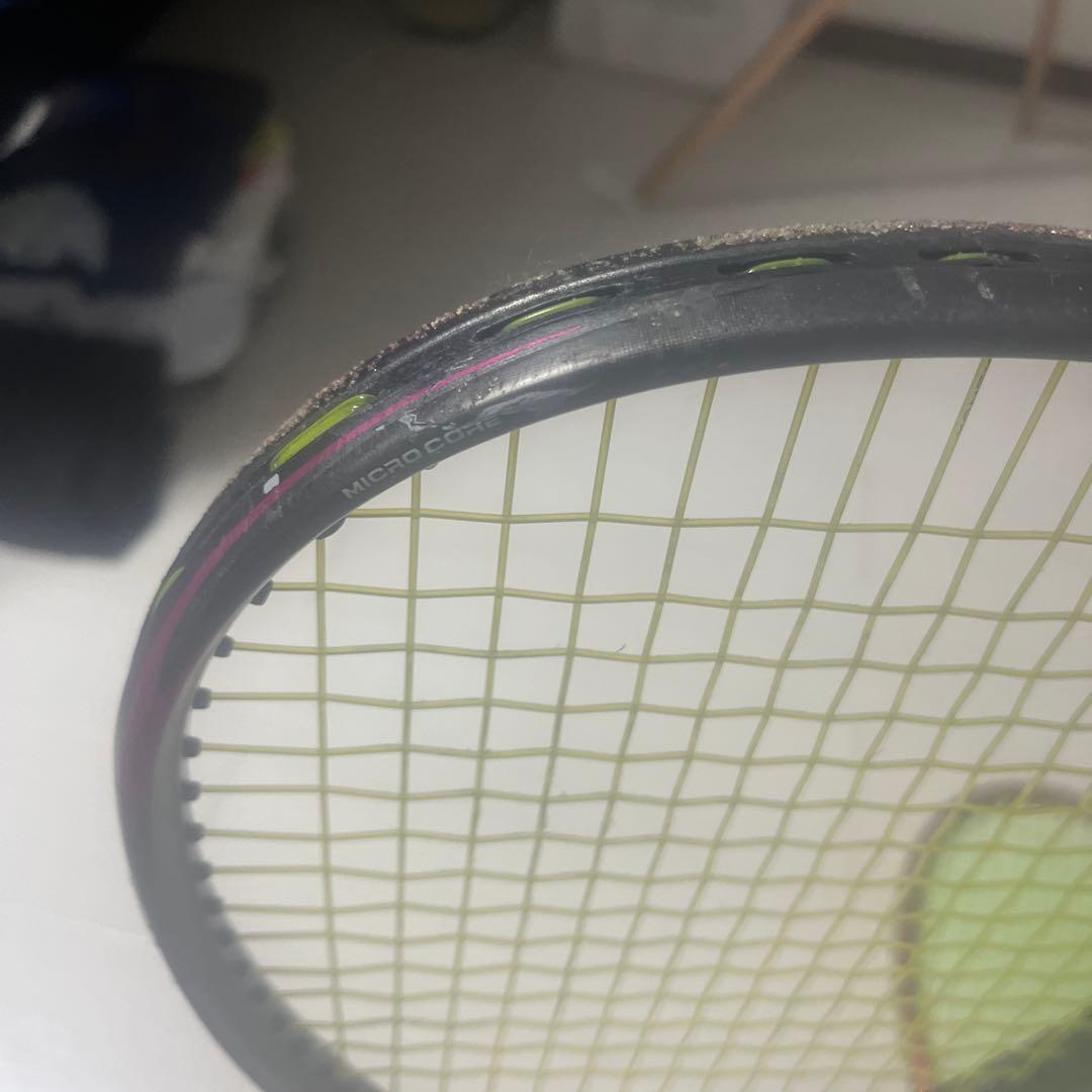 軟式テニスラケット ボルトレイジ7s ネクシーガー80s