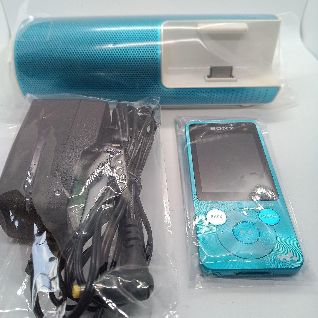 ほぼ新品SONY NW-S784デジタルオーディオプレーヤー 青
