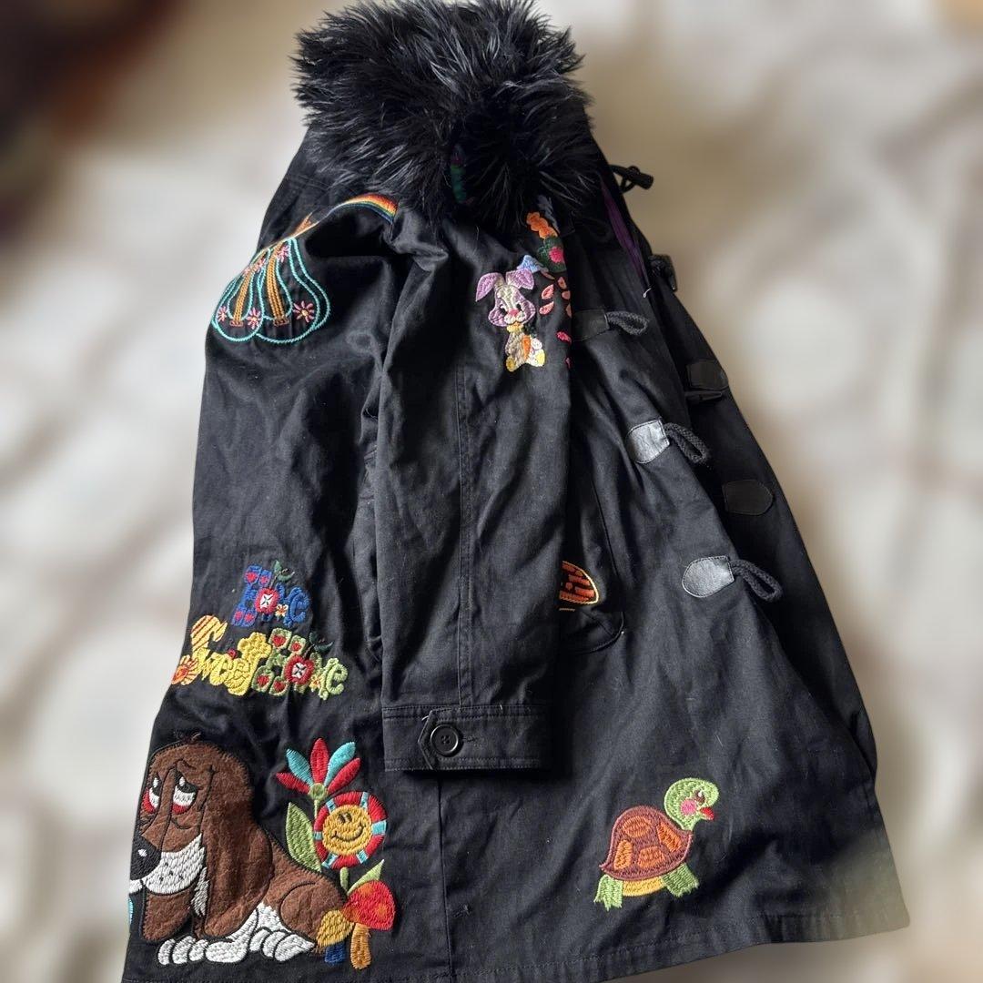 大人サイズ　GrandGround グランドスラム　刺繍いっぱい　モッズコート