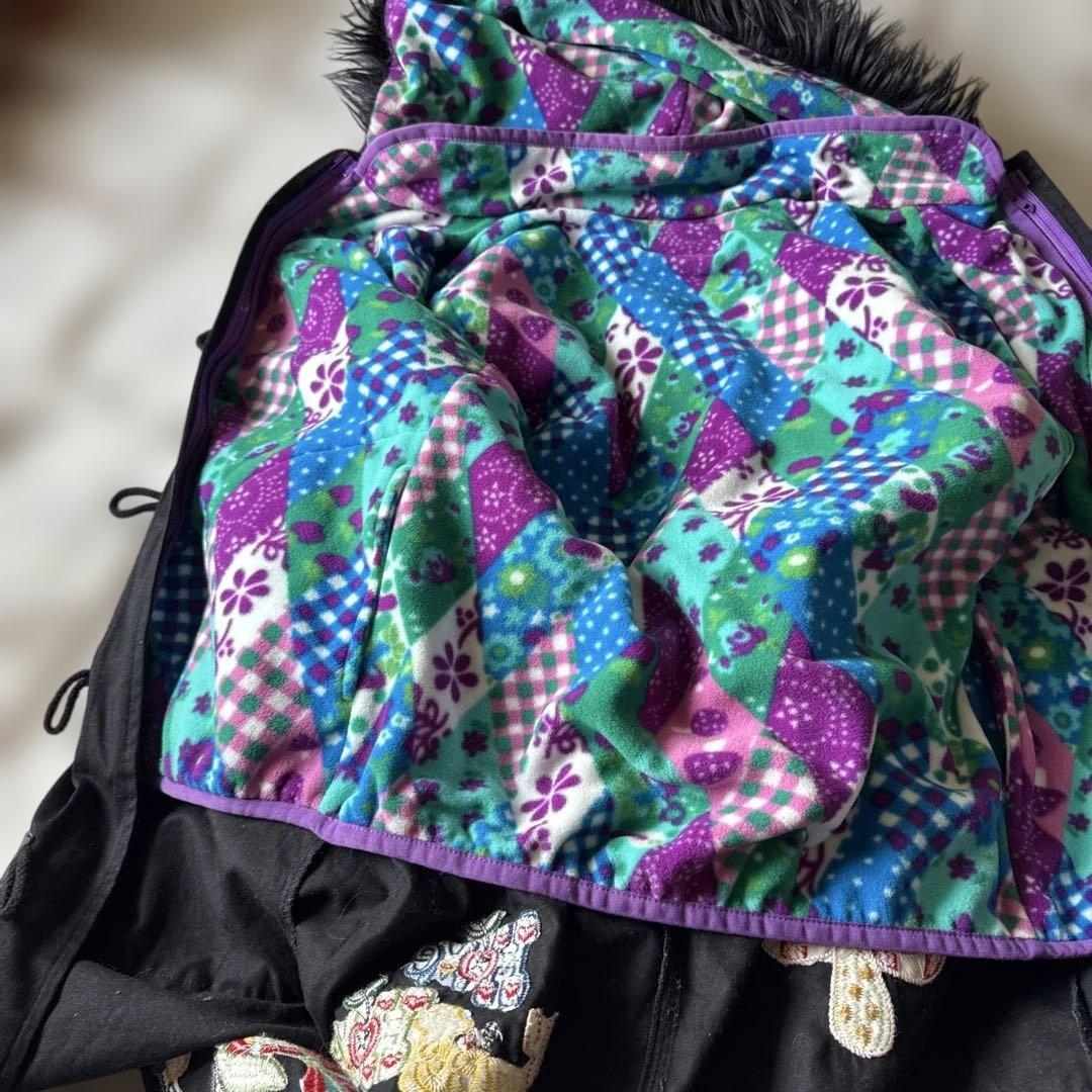 大人サイズ　GrandGround グランドスラム　刺繍いっぱい　モッズコート