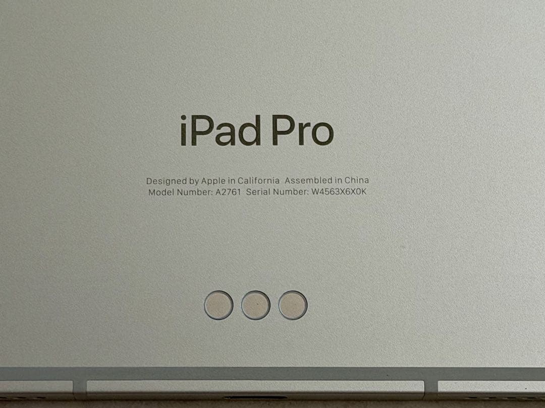 iPad Pro 11　第4世代（M2）256G Wi-Fi＋cellular