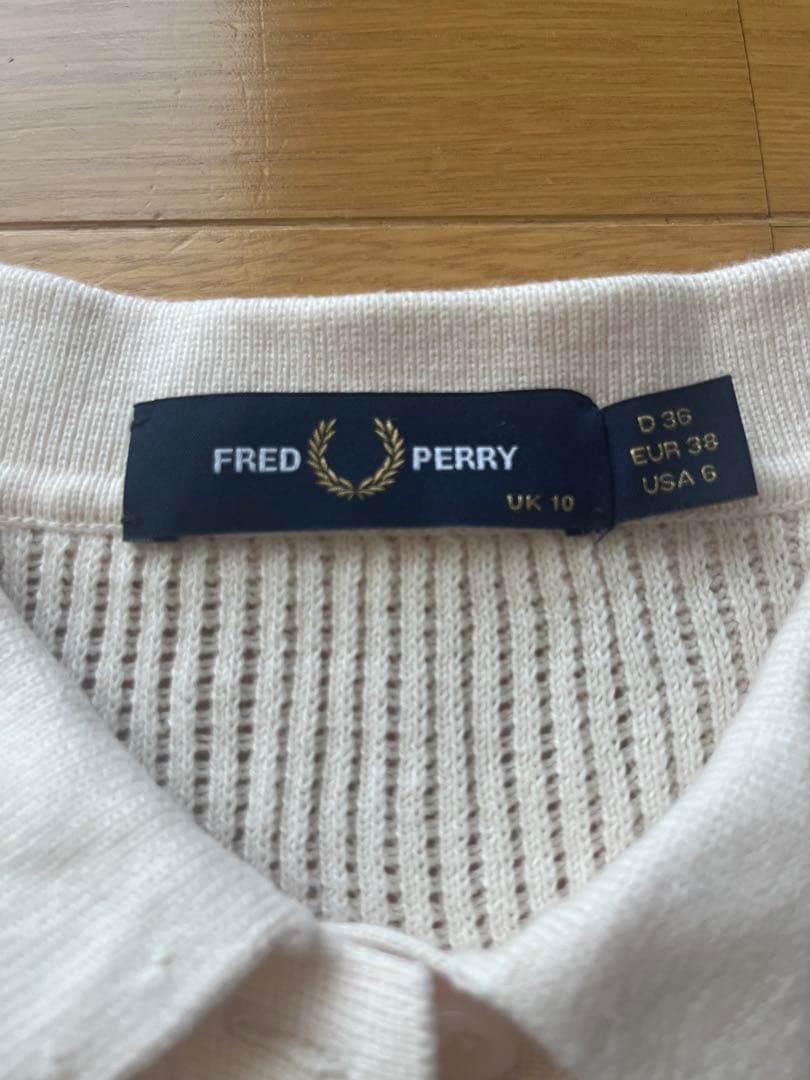 フレッドペリー 半袖ポロシャツ シルキーピーチ