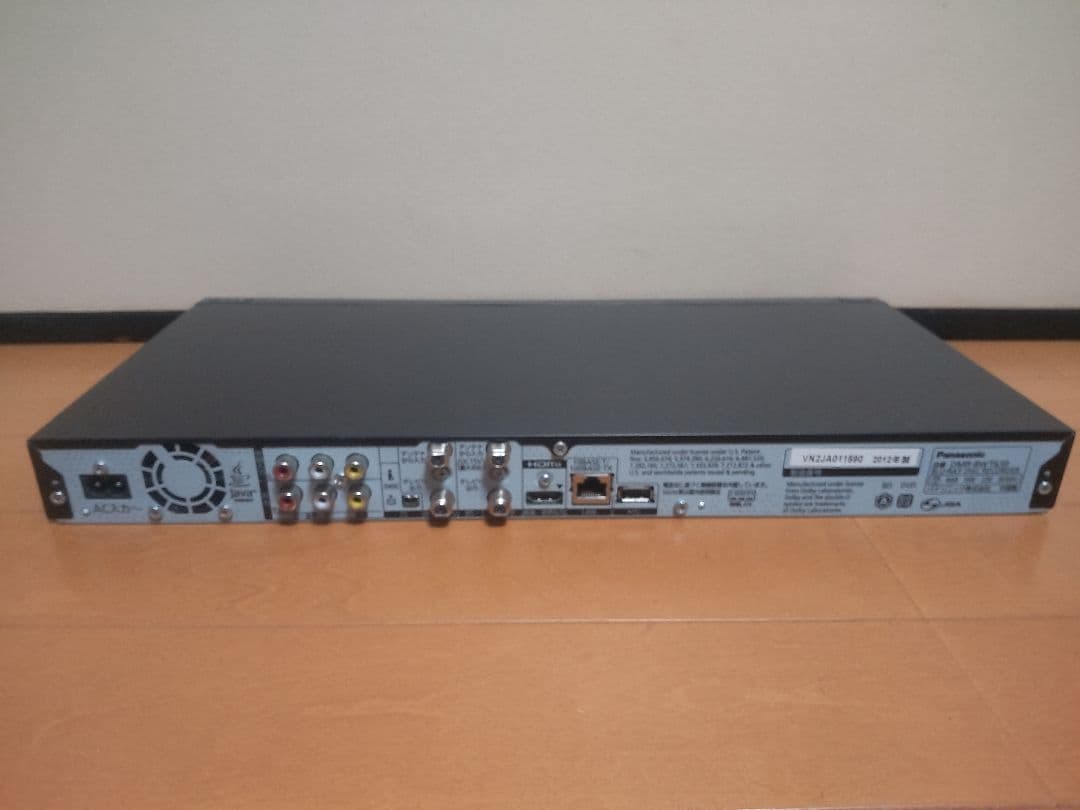 パナソニック　DIGA DMR―BWT630 1TB→2TB プチメンテ済み