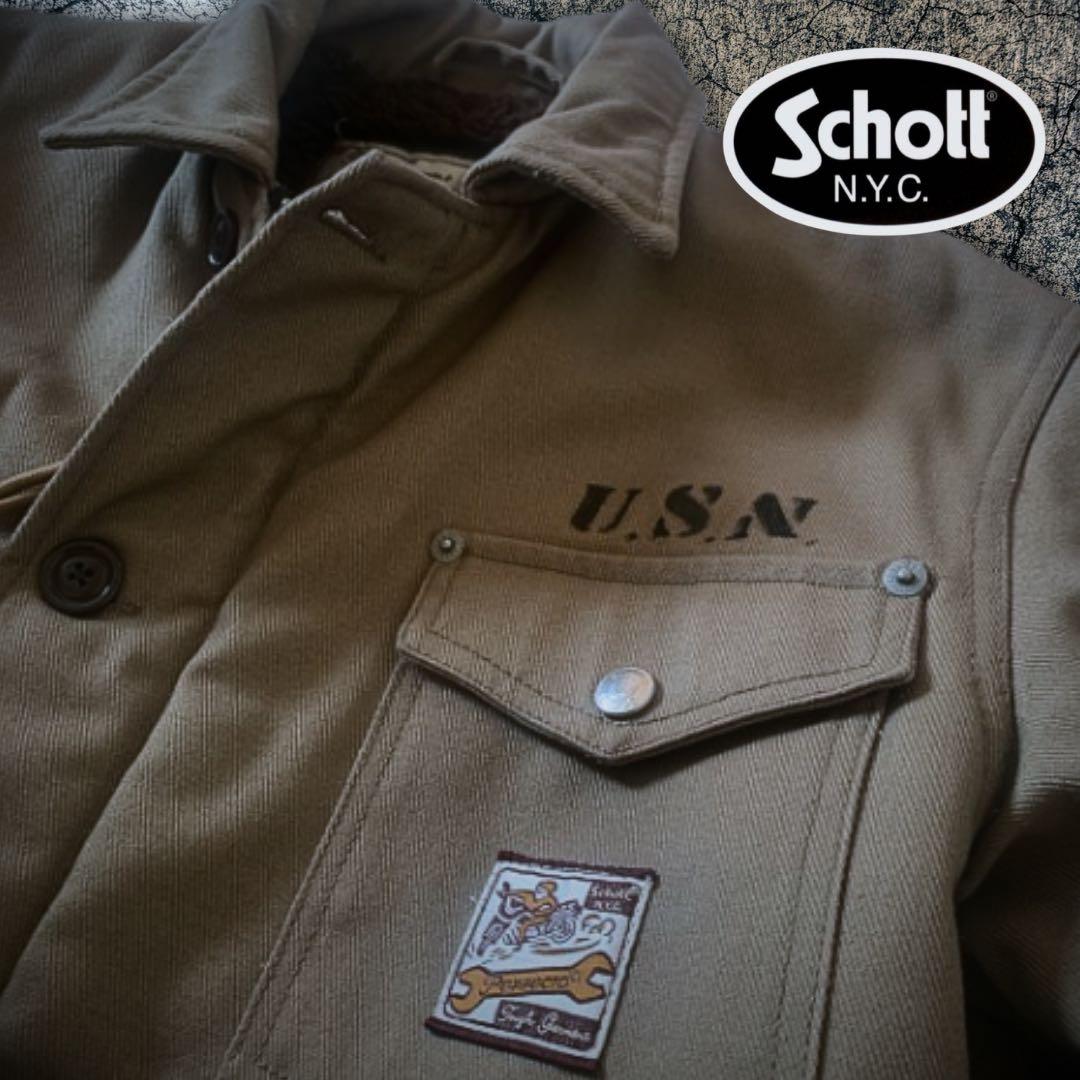 『超cool◎』shott N.Y.C（ショット)A-2デッキジャケット