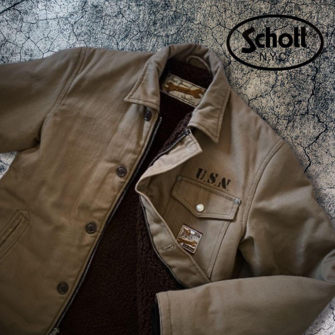 『超cool◎』shott N.Y.C（ショット)A-2デッキジャケット