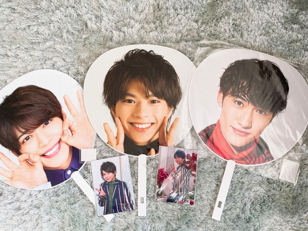 なにわ男子 グッズセット 道枝多め(ちびぬいアクスタ団扇等)