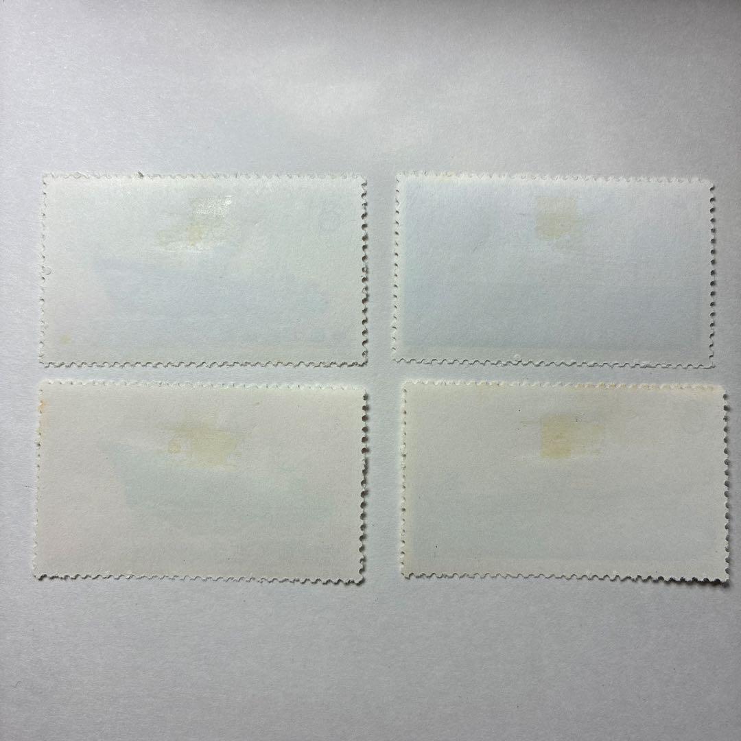 中国切手おまとめ4 ヒンジ跡有難有含