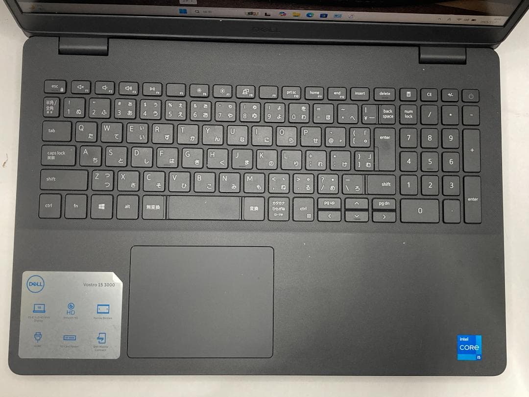 461 DELL 3500 第11世代i5 メモリ16GB 新品SSD512GB