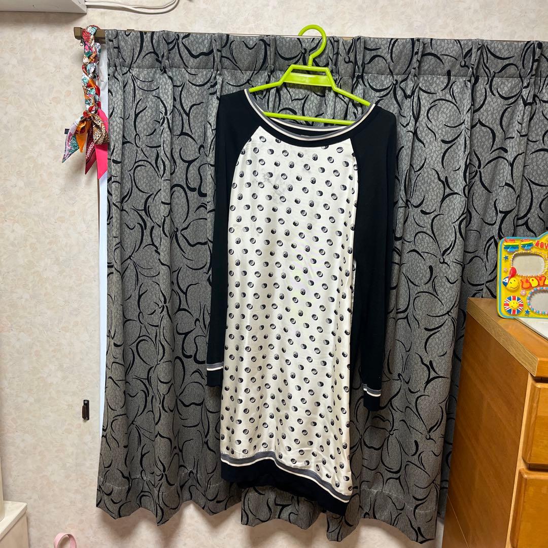 HERMES ドット柄 長袖トップス42