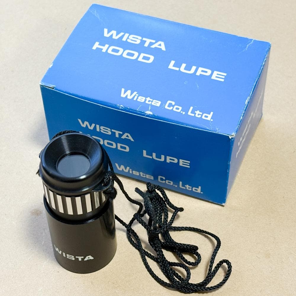 WISTA 45 NIKON105mm f3.5 専用ルーペ+フォルダセット