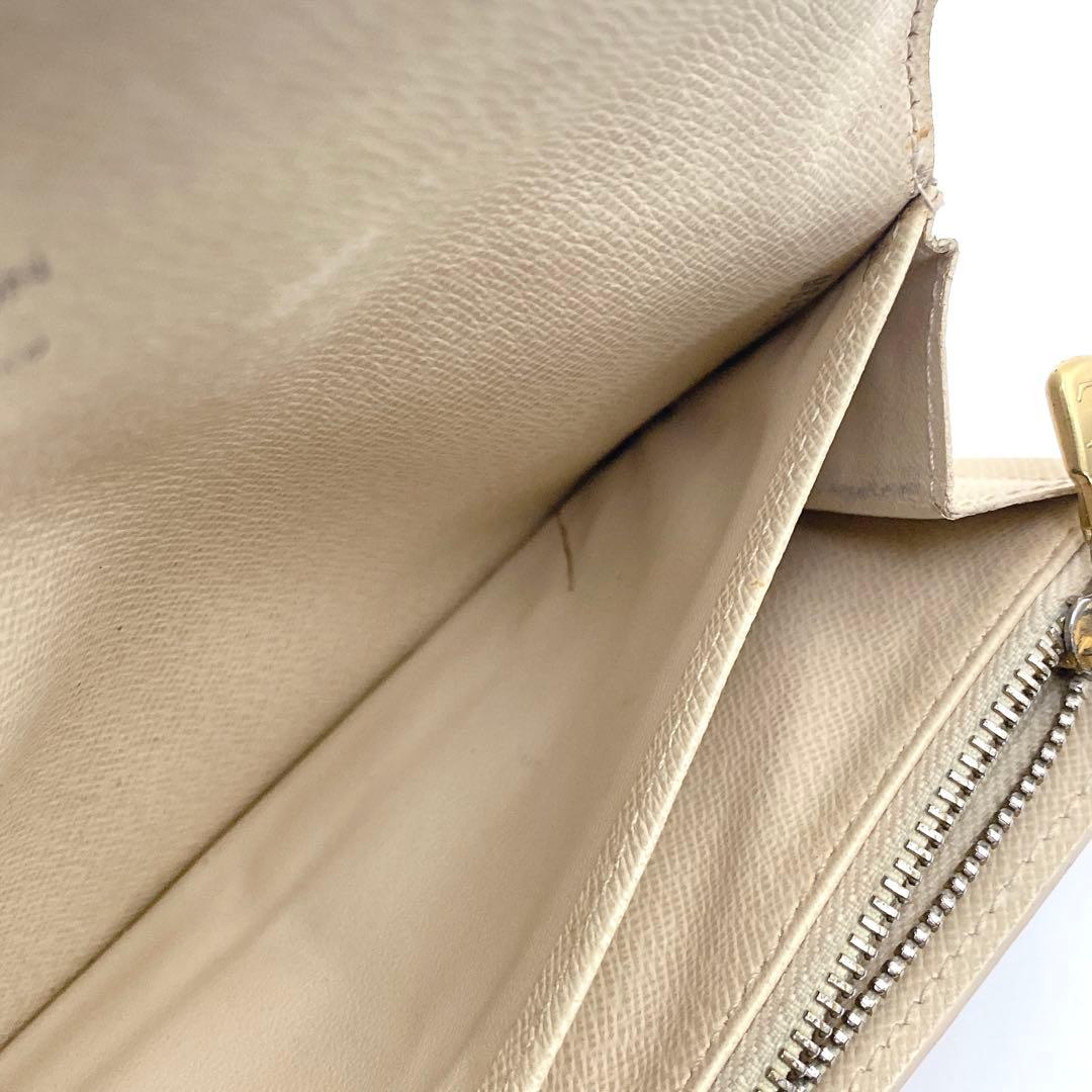 ルイヴィトン ダミエアズール ポルトフォイユサラ 長財布 N61735