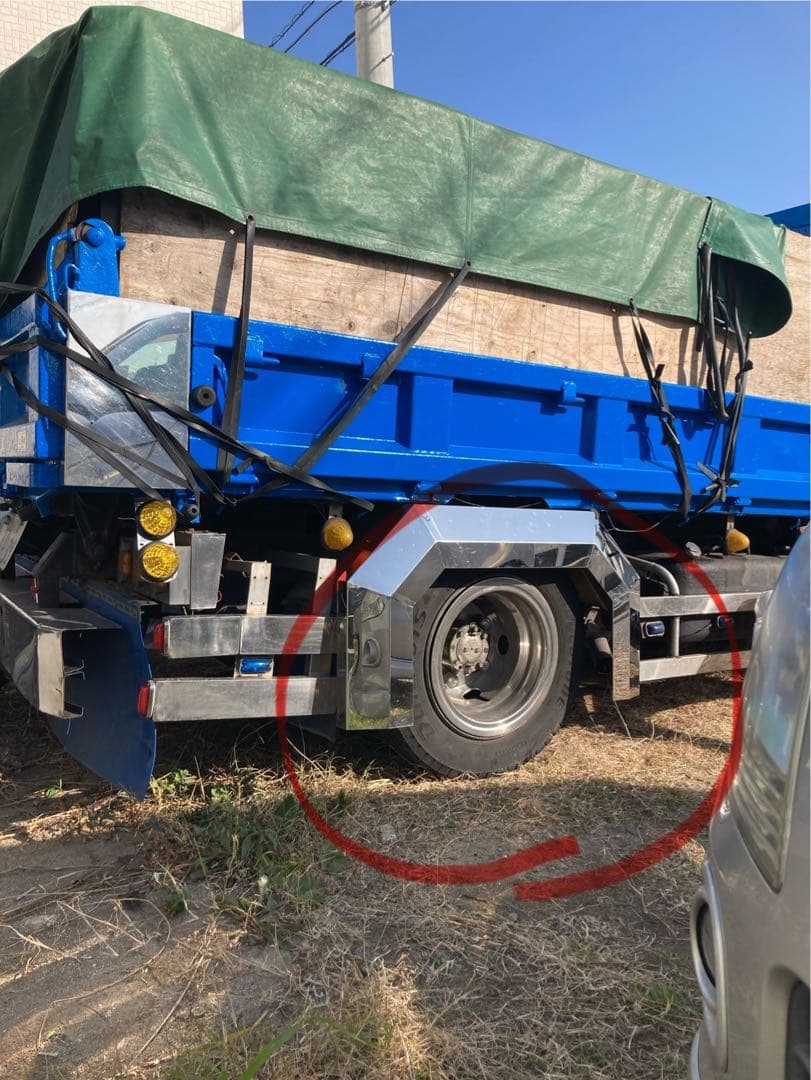 アートトラック　デコトラステンレスバスフェンダー　リアフェンダー左右セット