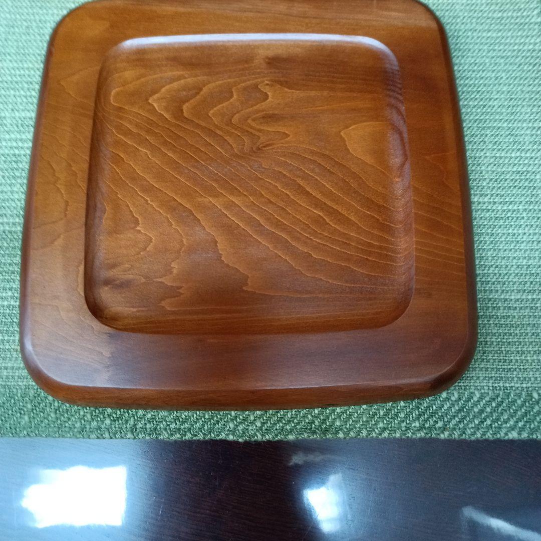 アイヌ彫り角盆　最終価格