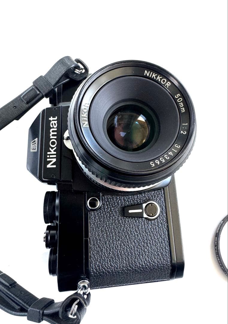 ニコンNikomat ELブラックフィルムカメラ