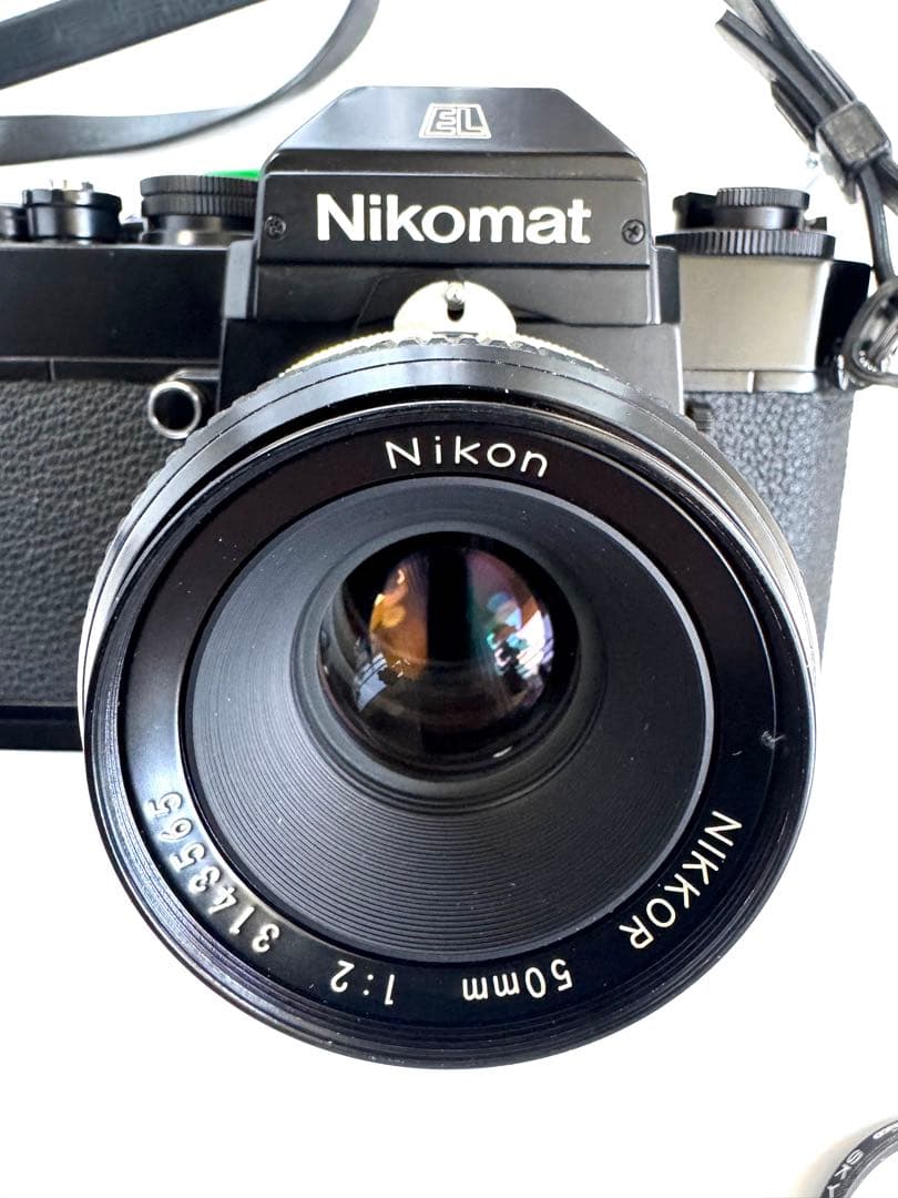 ニコンNikomat ELブラックフィルムカメラ