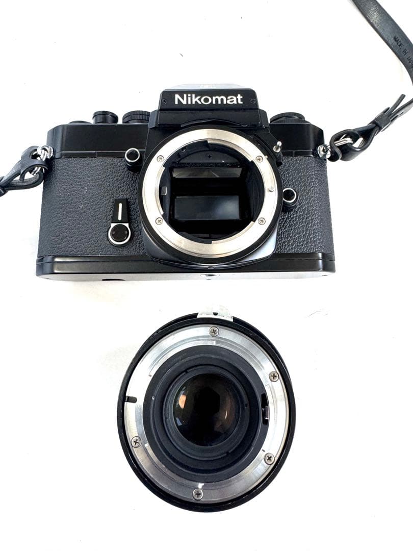 ニコンNikomat ELブラックフィルムカメラ