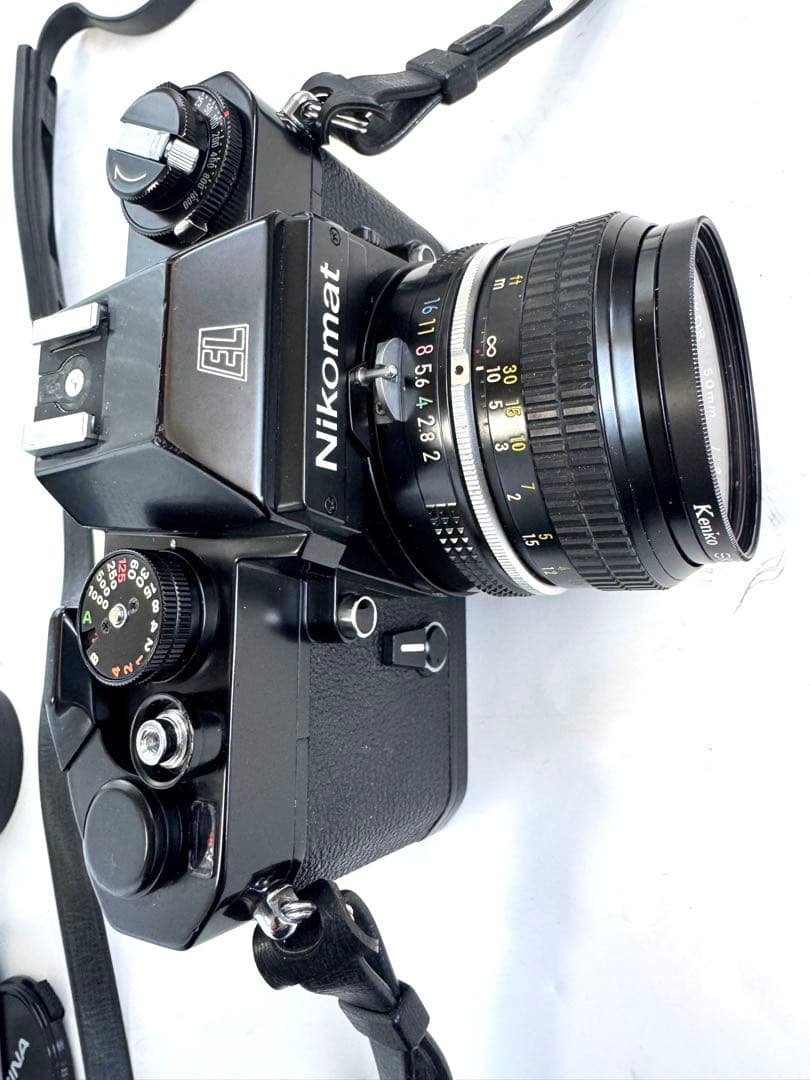ニコンNikomat ELブラックフィルムカメラ