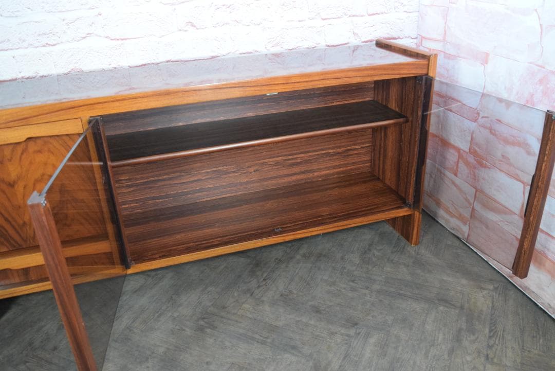 1970s 冨士ファニチア/FUJI ローズウッド サイドボード ヴィンテージ