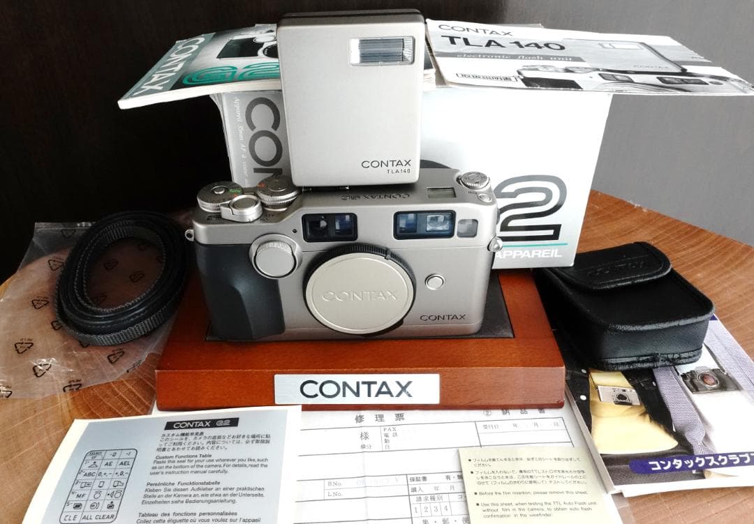 ◆整備 CONTAX G2 TLA140京セラ本家でOH 完璧なG2を求める方へ