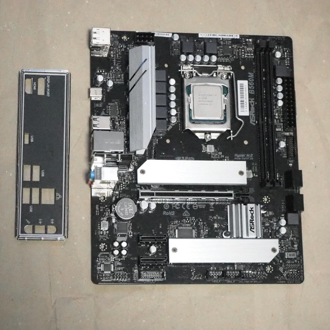 Intel Core i5-11400+ASRock B560M【動作確認済】