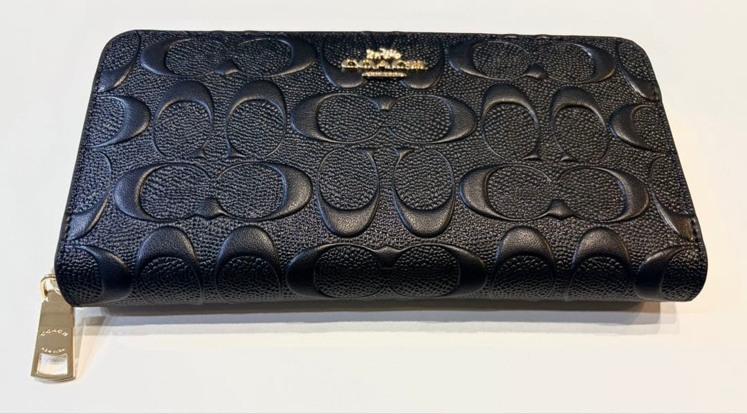 COACH コーチ　ブラック 長財布