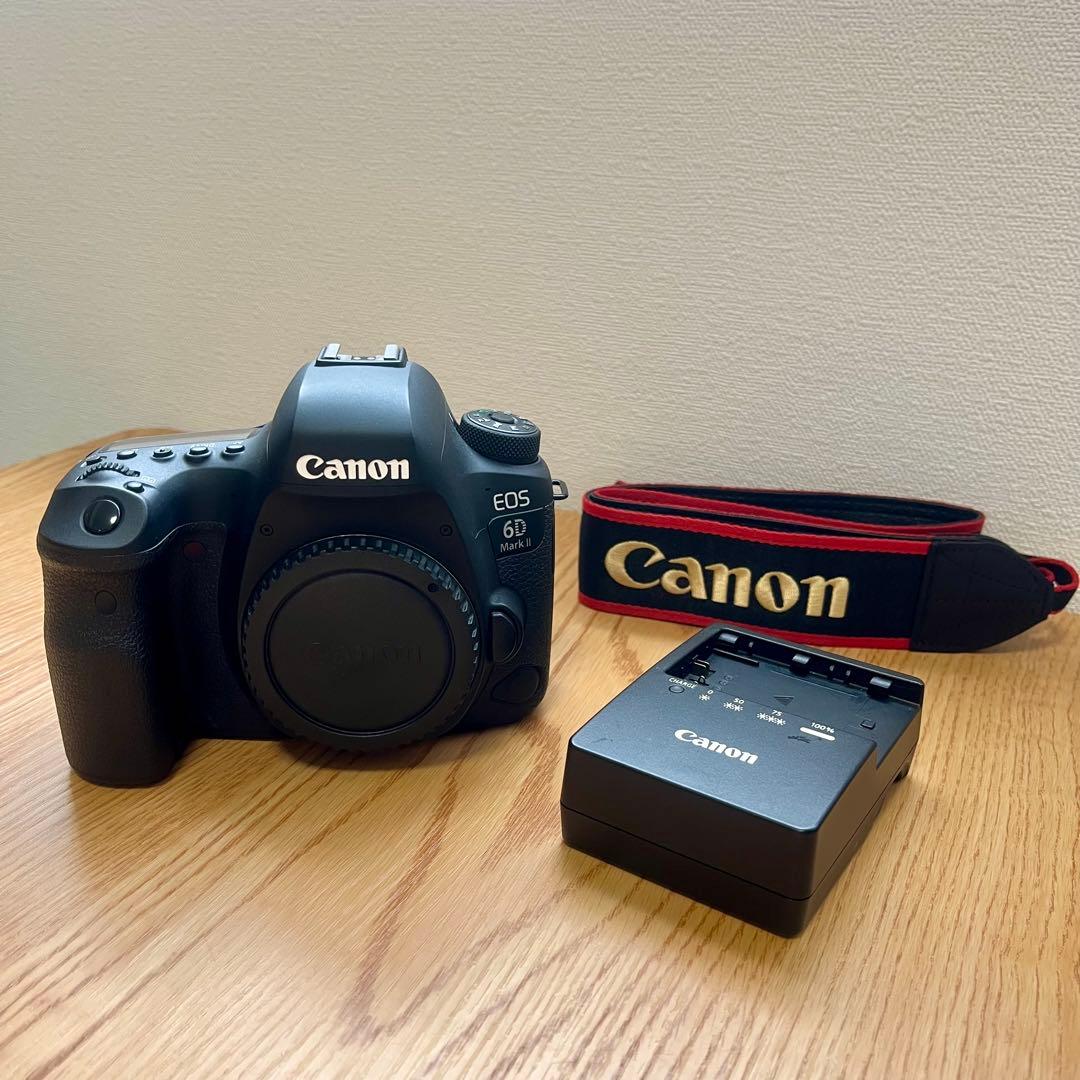 【美品】Canon EOS 6Dmark2 デジタル一眼レフ 本体