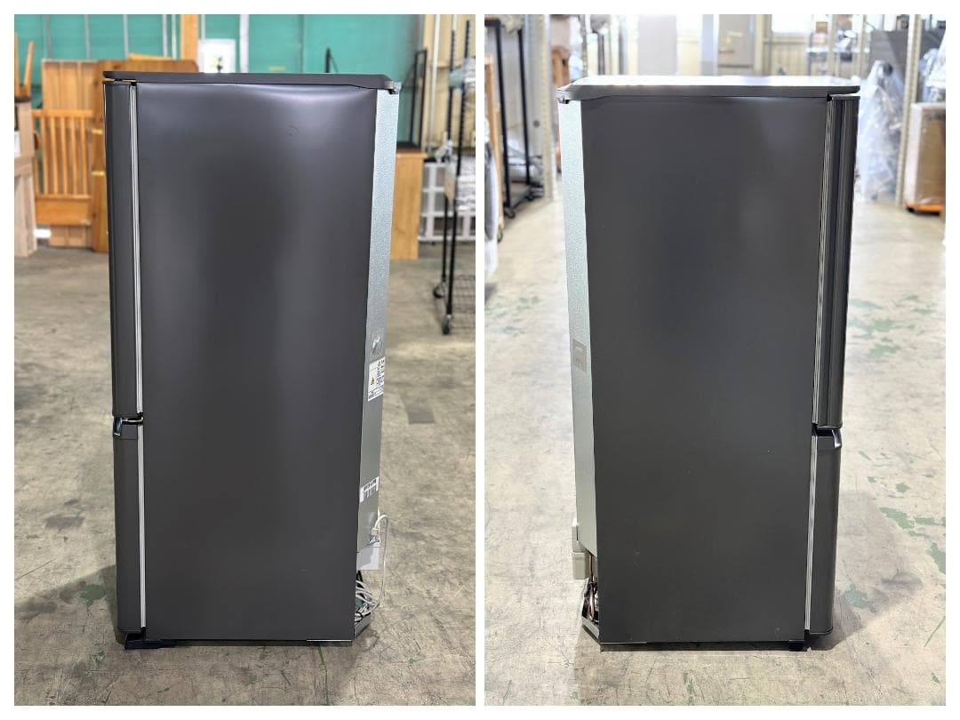 三菱電機 2ドア冷蔵庫 MR-P15K-H 146L 2025年製