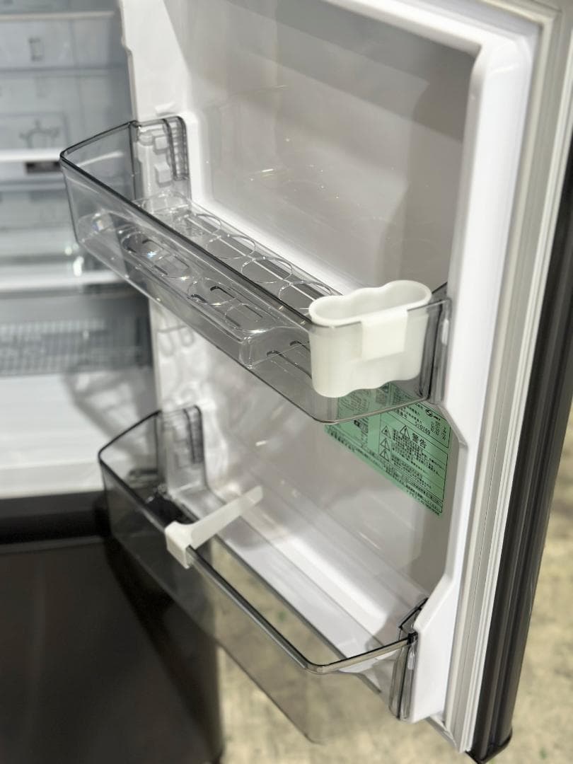三菱電機 2ドア冷蔵庫 MR-P15K-H 146L 2025年製