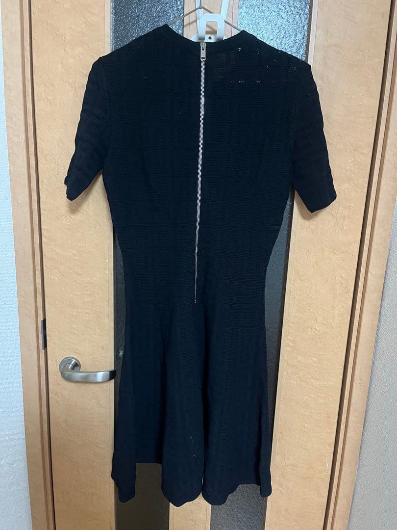 GIVENCHY ジバンシィ4Gジャガードブラックミニドレス　Sサイズ