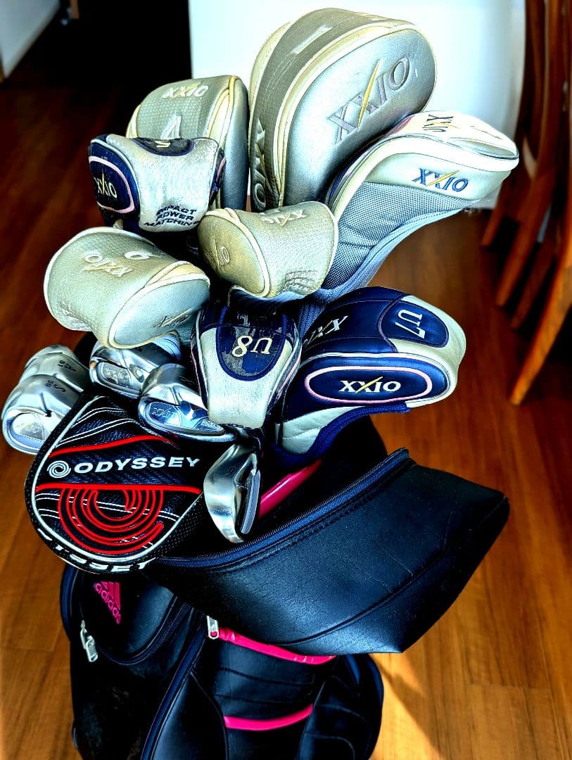 最高級 XXIO レディース クラブ15本セット キャディバッグ付き