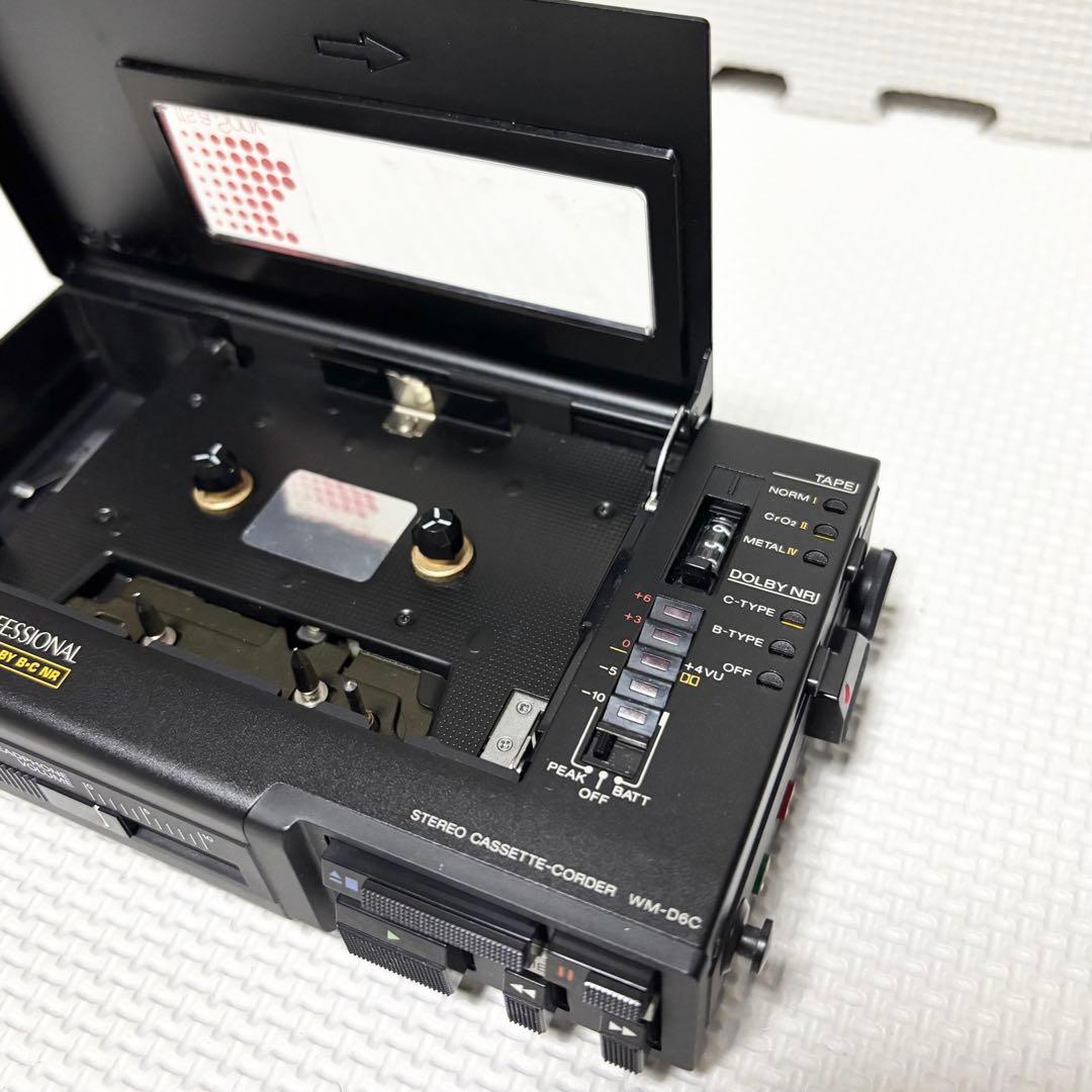 希少！SONY WALKMAN プロフェッショナル WM-D6C 外箱付き