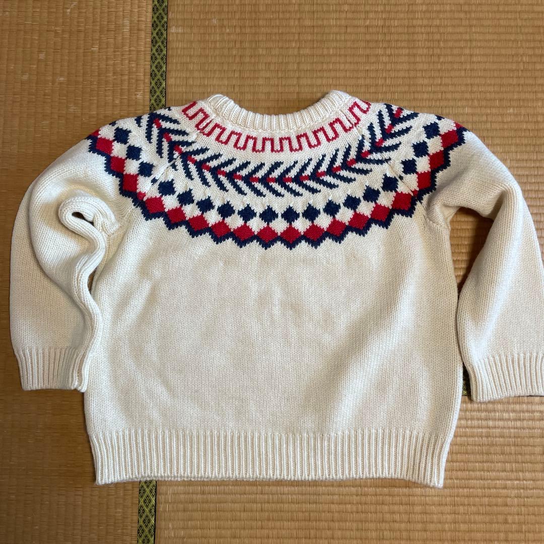 CELINE 21AWオーバーサイズ シェットランドニット　サイズL