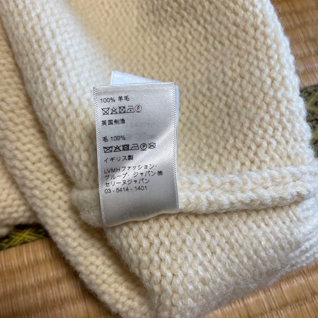 CELINE 21AWオーバーサイズ シェットランドニット　サイズL