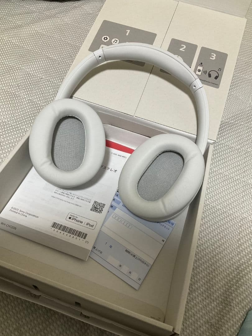 SONY ワイヤレスヘッドフォン WH-CH720N