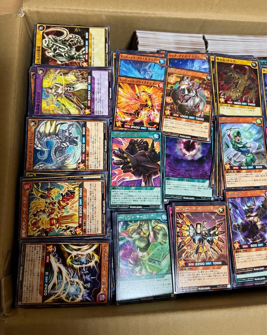 遊戯王 、ラッシュデュエル、マンモスの墓場（字レア、ノーマル）100サイズ