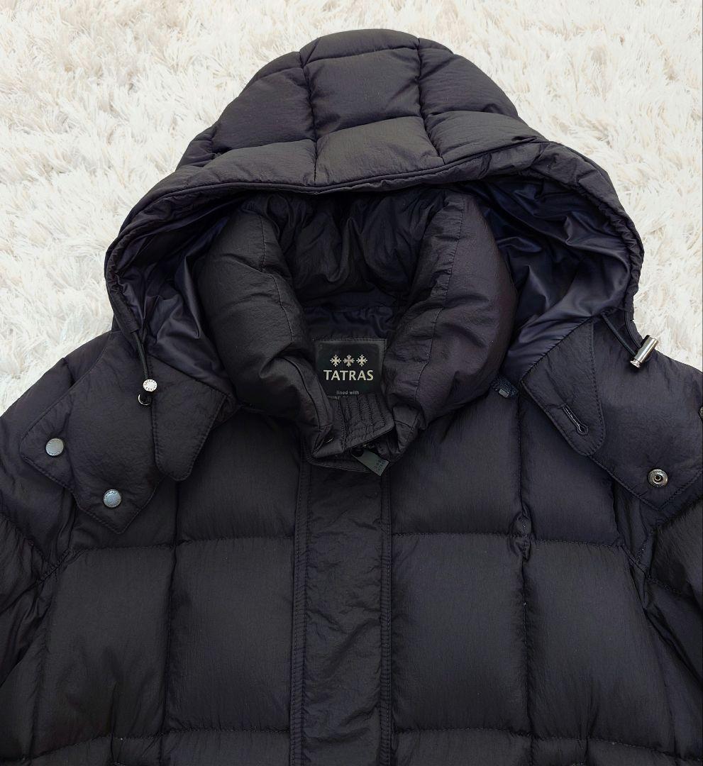 TATRAS （タトラス ）メンズ ダウンジャケット 2サイズブラック国内正規品