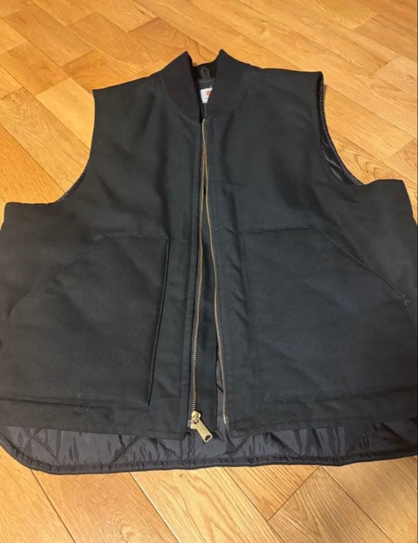 か*ん様 Carhartt ダックダウンベストV01 ブラックXL 美品