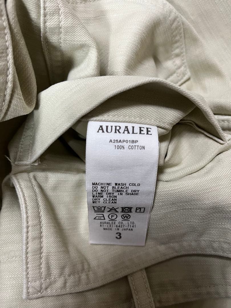 auralee 25aw ベイカーパンツ