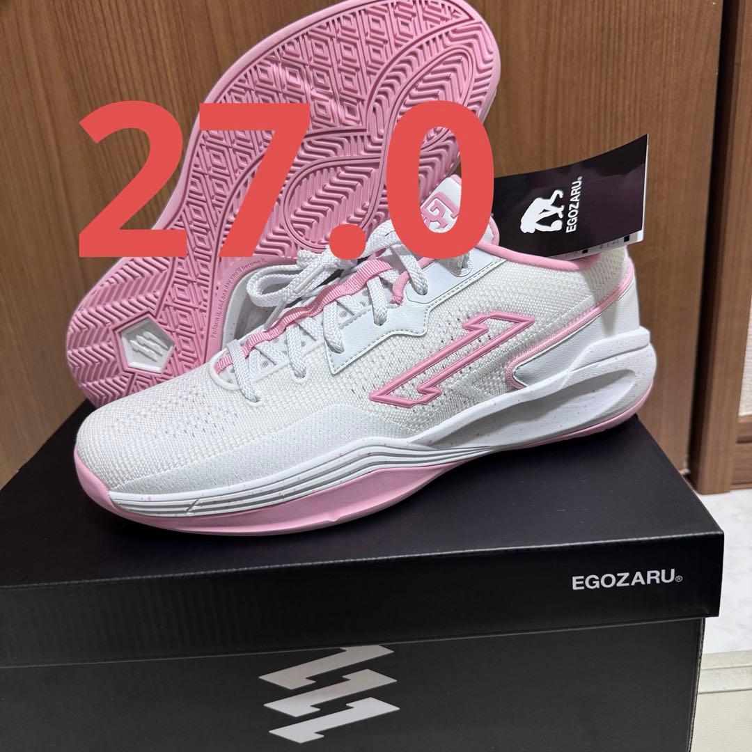 【27.0】 EGOZARU RIKU1 WHITE×Prove PINK