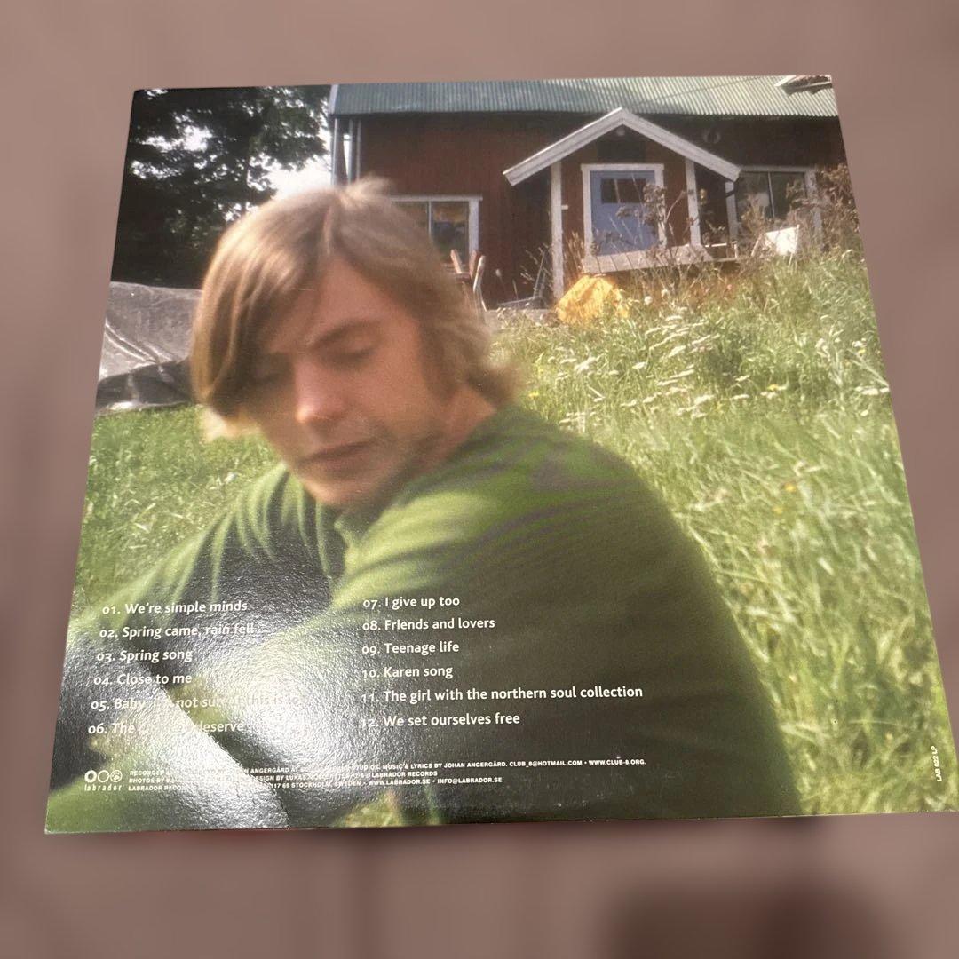 club 8 Spring Come,rain fell アナログ盤