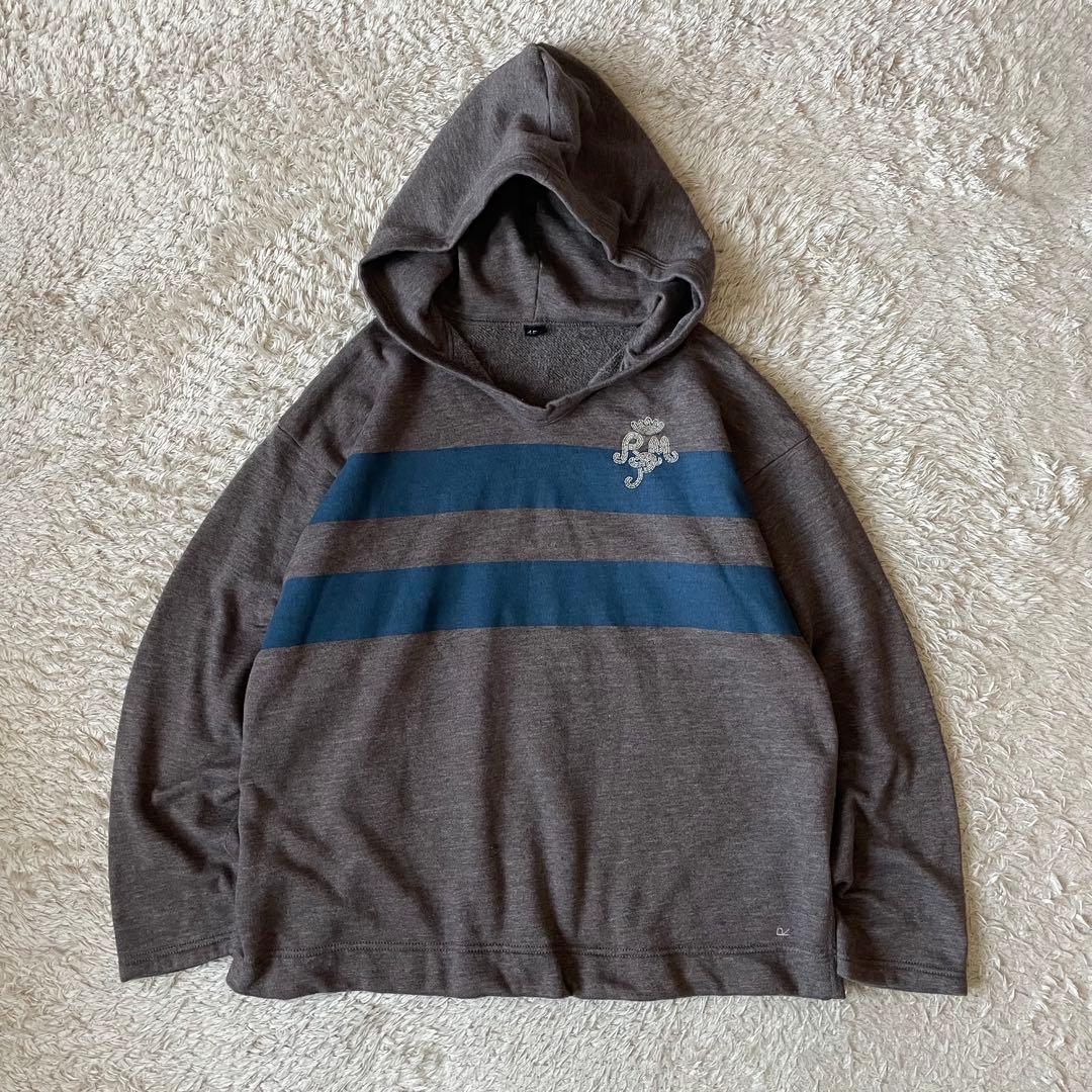 45R 極美品 US裏毛の908フ―ディ 2 グレージュ