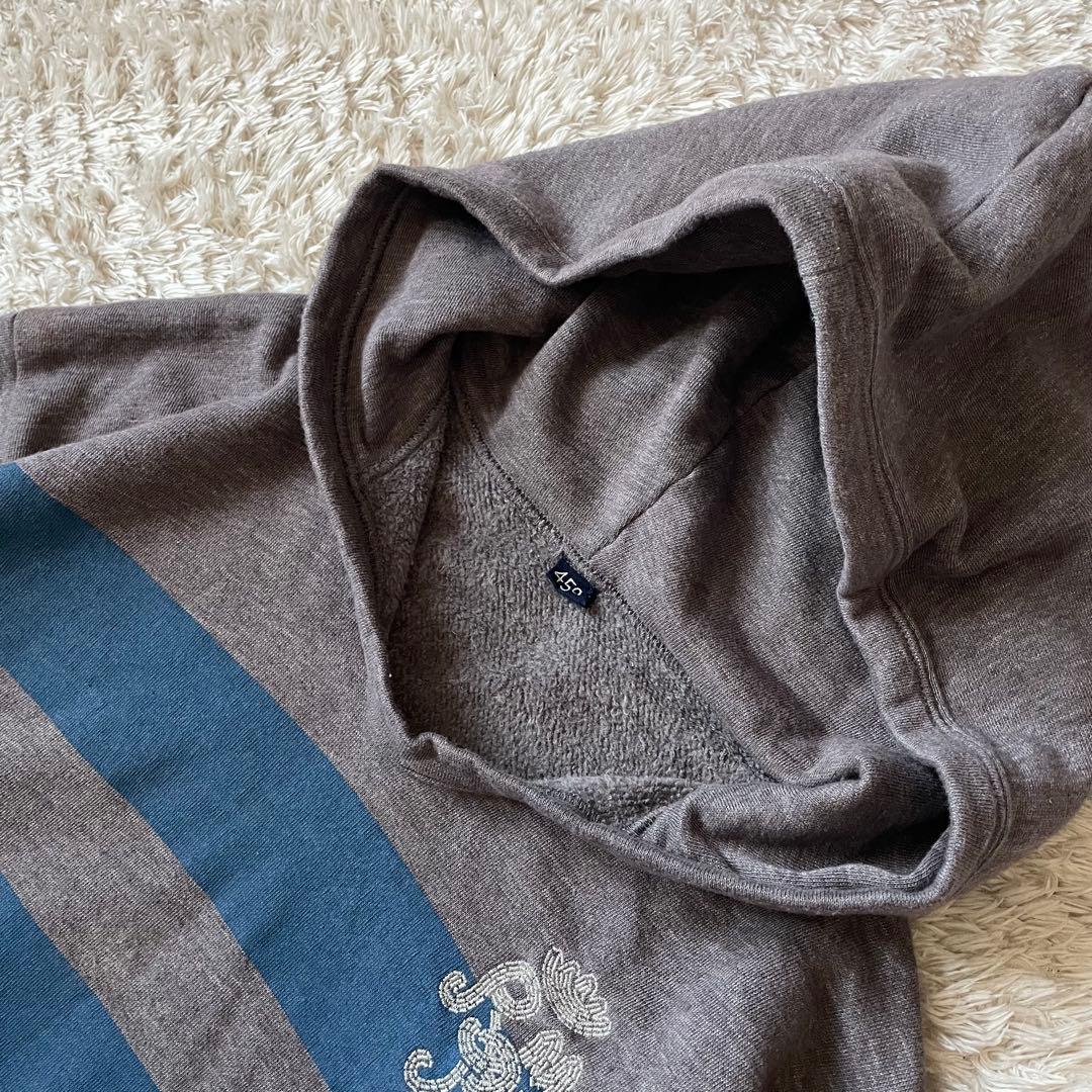 45R 極美品 US裏毛の908フ―ディ 2 グレージュ